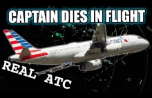 Kapitan amerykańskiego Airbusa A320 zmarł podczas lotu - zapis ATC [ang]