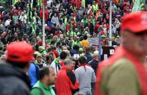 Belgowie są wściekli na ceny prądu i jedzenia. Wielki protest w Brukseli