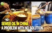 More than 10% of Chinese people consume sewer oil every day