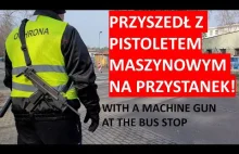 Przyszedł na przystanek autobusowy z karabinem - Audyt Obywatelski