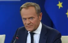 Tusk: Dziwię się tupetowi i bezczelności Glapińskiego