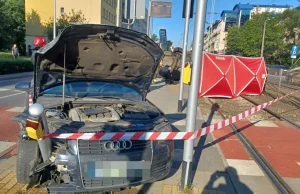 Tragiczny poranek we Wrocławiu. Śmiertelny wypadek na Grabiszyńskiej