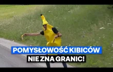 Kibice przebrani za banany rozdawali jadącym zawodniczkom banany!