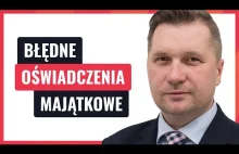 Przemysław Czarnek drugi rok z rzędu błędnie uzupełnił oświadczenie majątkowe