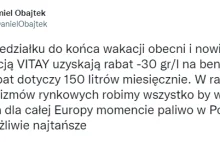 Daniel Obajtek ogłasza obniżki na stacjach ORLENu