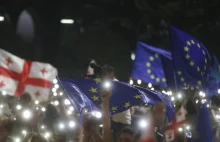 Protesty w Gruzji po decyzji UE. „Dajemy rządowi tydzień”
