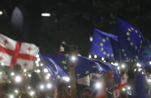 Protesty w Gruzji po decyzji UE. „Dajemy rządowi tydzień”