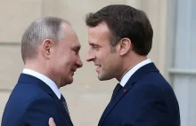 Rozmowa Macron-Putin kilka dni przed inwazją:Jestem na siłowni idę grać w hokeja