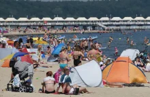 Oblężenie na sopockiej plaży w pierwszy weekend lata [FOTO]