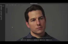 Ultra realistyczna twarz wygenerowana za pomocą Unreal Engine 5