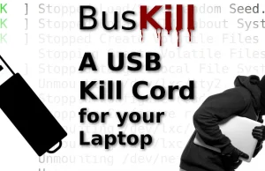 BusKill - Fizyczny kill switch do laptopa