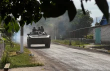 Chaotyczny odwrót sił ukraińskich w okolicach Lisiczańska
