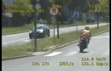 Uciekał na motocyklu przed policjantami popełniając kolejne wykroczenia!