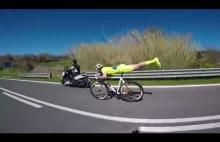 Najlepsza pozycja aero na rowerze.