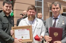 Ramzan Kadyrow odebrał kuriozalny medal. Rosjanie odznaczają go "za wszystko"