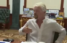Richard Branson odwiedził Ukrainę i wyraził chęć pomocy w odbudowie kraju
