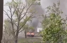 Nagranie trafionego ruskiego BMP-1