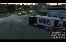 Renault T Euro truck simulator 2 | Trasa w szwecji | Kierownica logitech g29