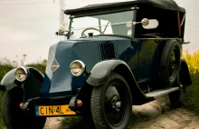 Unikatowe Renault NN 6CV Torpedo z 1927 roku. „Komfort lepszy niż w traktorze...