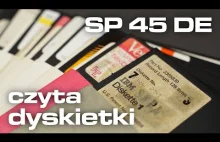 [MERA-400] Pamięć SP45DE (napęd o wadze 75kg) czyta 8' dyskietki