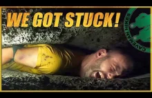 The worst claustrophobic caving you will ever see. *TRIGGER WARNING