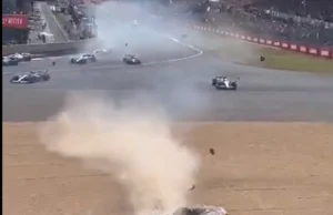 Okropny wypadek w F1