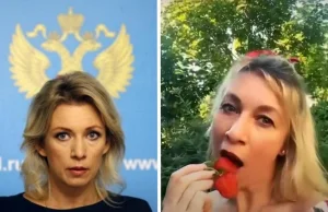 W Internecie opublikowano „wideo truskawkach” z Marią Zacharową (wideo)