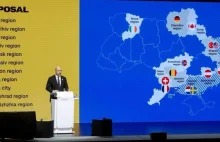 Premier Ukrainy Denys Szmyhal przedstawił mapę odbudowy Ukrainy.