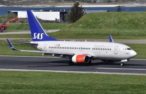 Skandynawskie linie lotnicze SAS zgłosiły wniosek o ogłoszenie upadłości