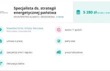 Praca Specjalista ds. strategii energetycznej państwa.