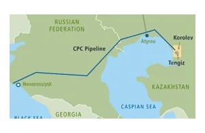 Rosja zamyka terminal do eksportu kazachskiej ropy przez morze czarne