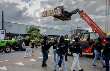 Policja strzela do protestujących rolników. Manifestacje w całej Holandii