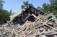 Wojna w Ukrainie. Rakiety uderzyły w budynek mieszkalny. Pod gruzami są ludzie