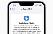 Apple wprowadza do iOS 16 tryb „Lockdown Mode”