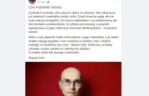 Jerzy Bokłażec nie żyje.