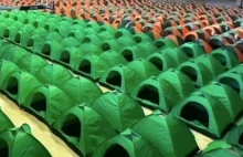 Setki namiotów w fabryce producenta pamięci. Chińczycy szykują się na lockdown