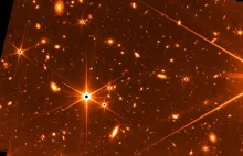 Teleskop Jamesa Webba wykonał i dostarczył , pierwsze testowe zdjęcie galaktyk