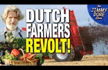 Skrót wydarzeń z protestów rolników w Holandii...