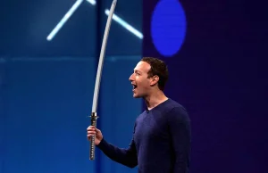 Zuckerberg miał zastraszać pracowników #!$%@?ąc kataną