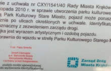 Kraków: zgodę na wjazd do parku kulturowego wydaje papa Smerf