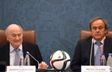 Blatter i Platini, byli szefowie FIFA i UEFA, uniewinnieni.