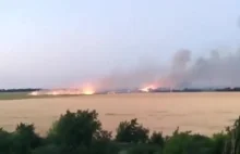 Ogromna (!!!) seria wybuchów w Szachtarsku obok Doniecka