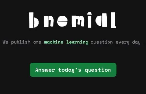 Jedno pytanie z machine learningu codziennie