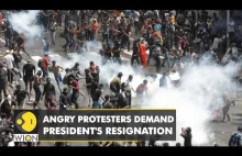 Sri lanka: protestujący wdarli się do pałacu prezydenckiego.