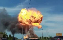 Rosja. Potężny wybuch na stacji benzynowej w Uljanowsku