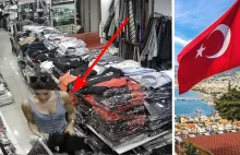 Rosyjscy turyści bezczelnie okradli sklep odzieżowy w Antalyi, Turcy są oburzeni
