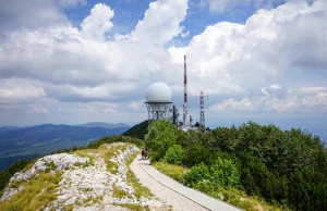 Vojak- najwyższy szczyt Małej Ucki. Malownicza trasa w Chorwacji