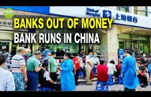Run na banki w Chinach.