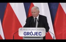 J. Kaczyński odpowiada na "kolejne, bez wybierania pytanie"