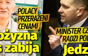 Złota rada ministra Czarnka na kłopoty z drożyzną